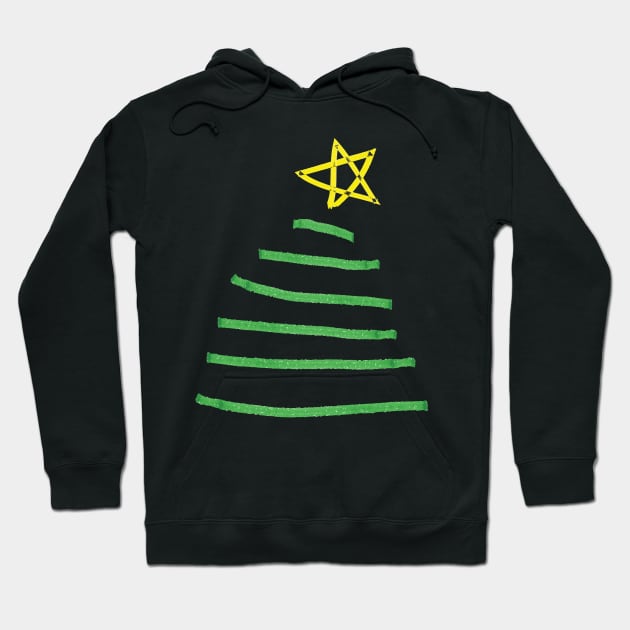 Christmas tree Hoodie by CindyS